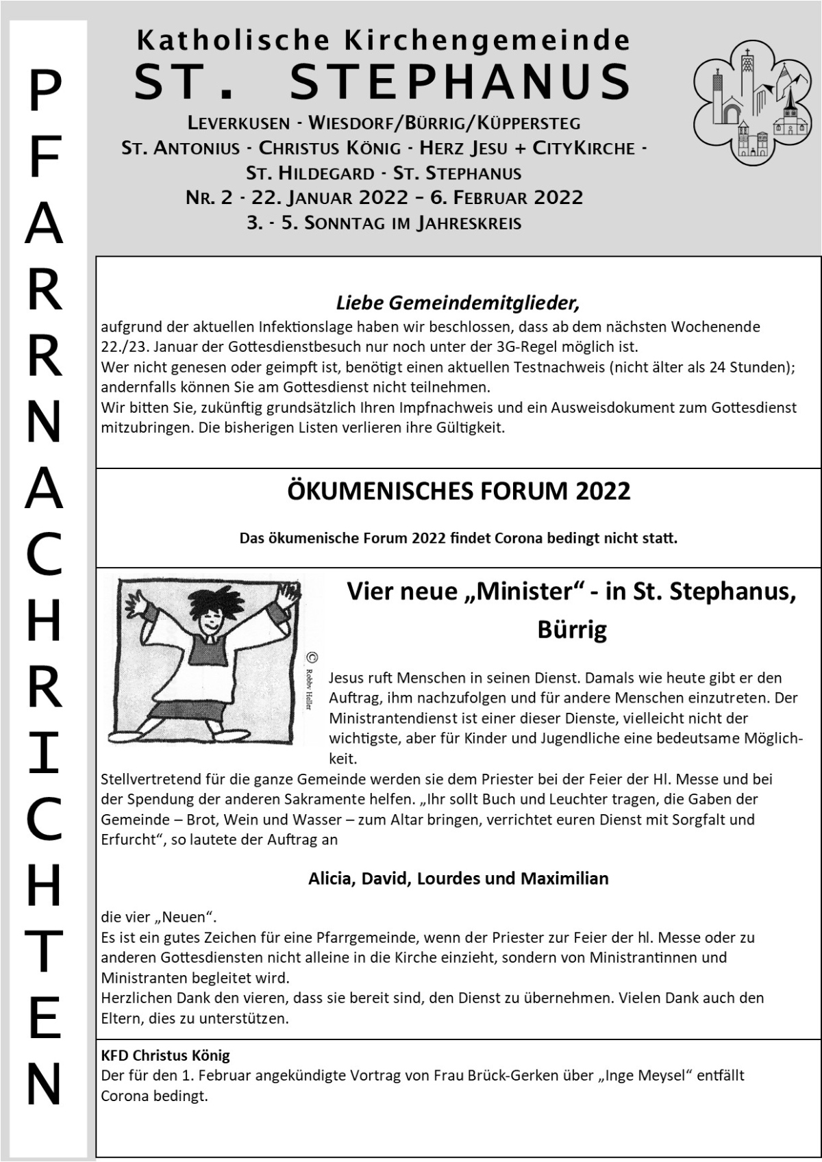Titel Pfarrnachrichten Stephanus 22_01_22_06_02_2022