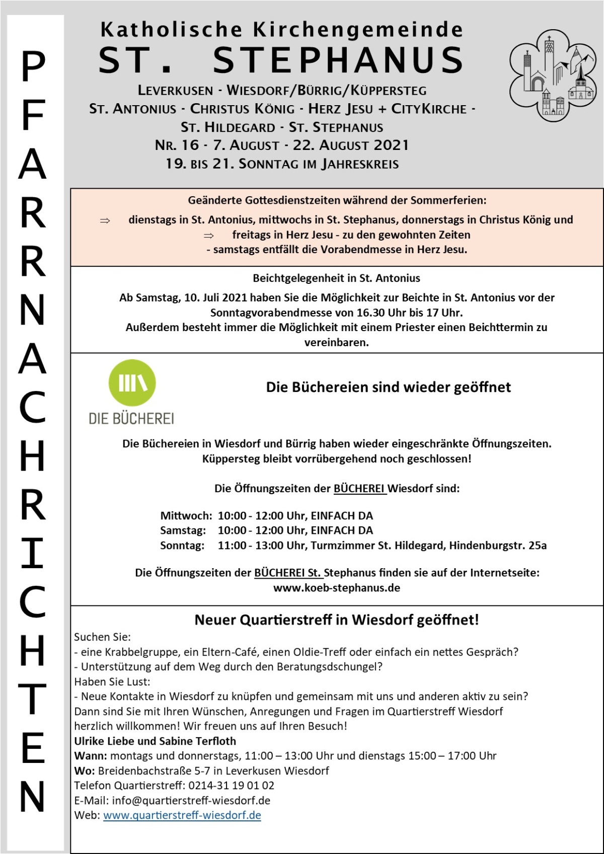 Titel Pfarrnachrichten Stephanus_07_08_22_08_2021