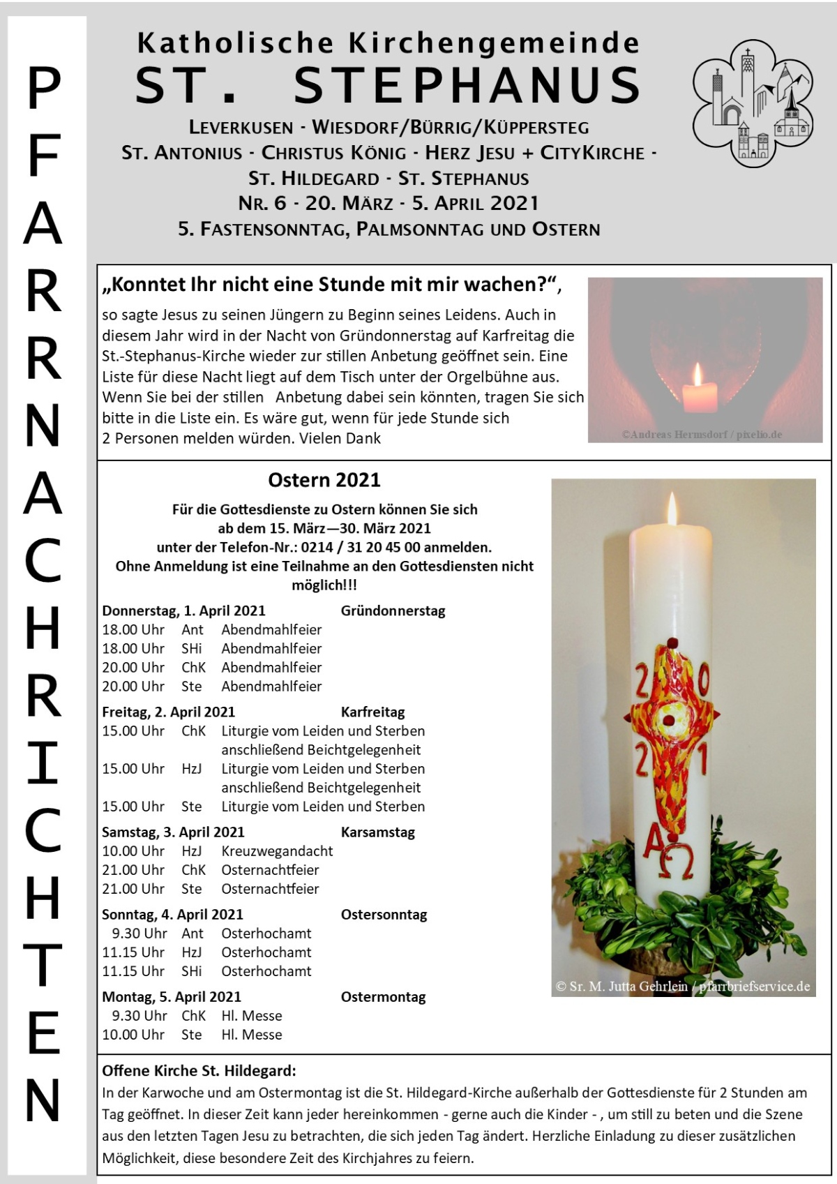 Titel Pfarrnachrichten Stephanus_20_03_05_04_2021