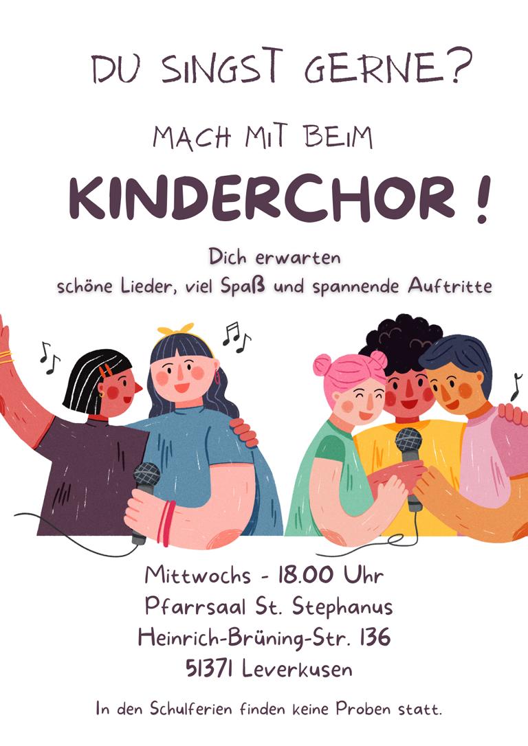 K1024_Children Music School Choir Singing Class Poster-1
