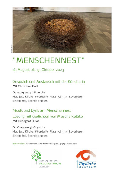 Plakat Menschennest-1